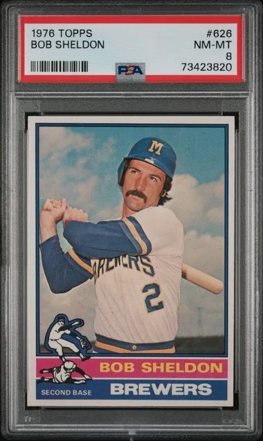 1976 Topps Bob Sheldon #626 card image