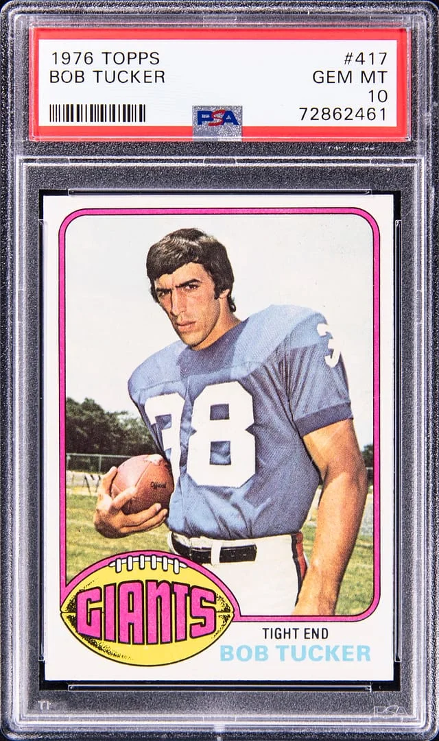 1976 Topps Bob Tucker #417 card image