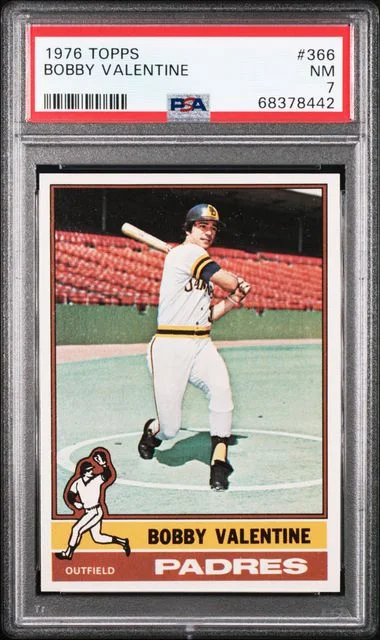 1976 Topps Bobby Valentine #366 card image