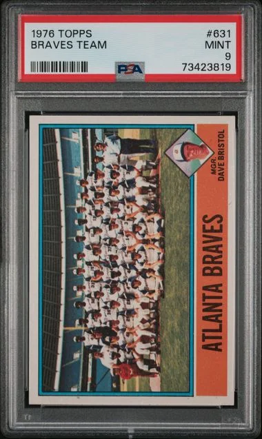1976 Topps Braves Team #631 card image