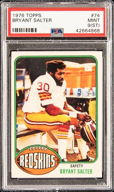 1976 Topps Bryant Salter #74 card image