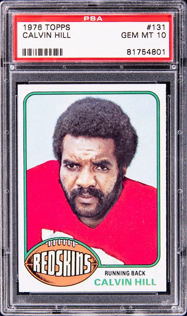 1976 Topps Calvin Hill #131 card image