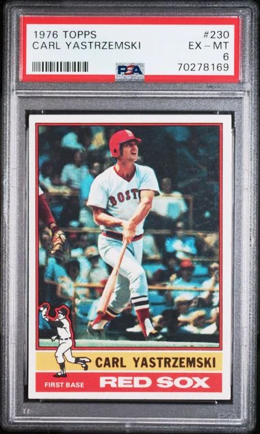 1976 Topps Carl Yastrzemski #230 card image