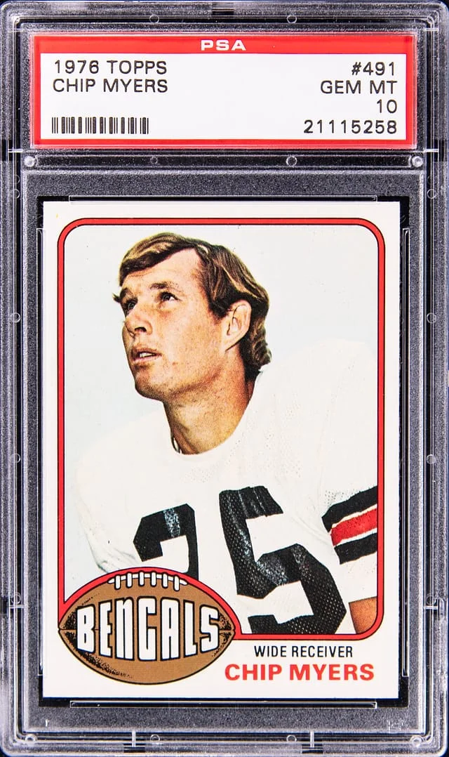1976 Topps Chip Myers #491 card image