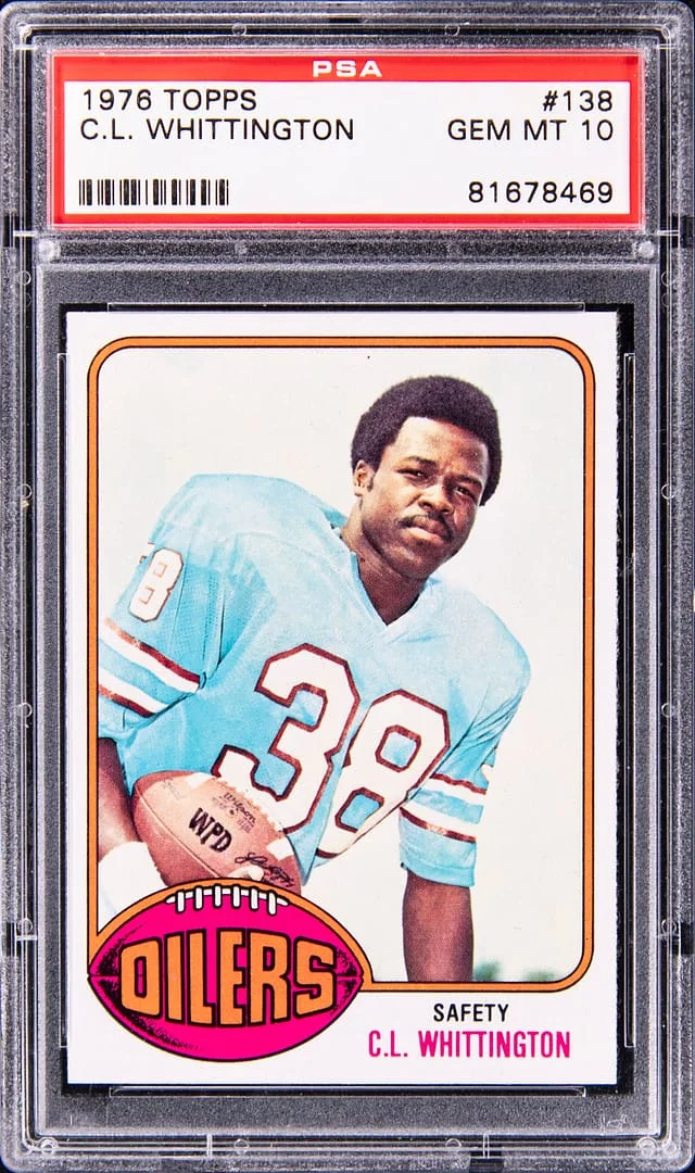 1976 Topps C.L. Whittington #138 card image