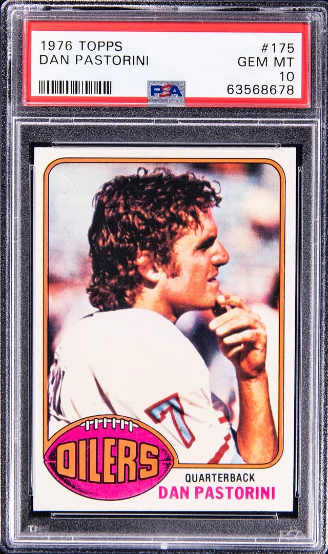 1976 Topps Dan Pastorini #175 card image