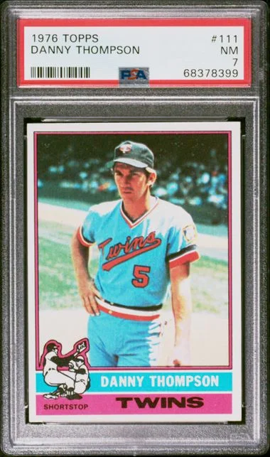1976 Topps Danny Thompson #111 card image