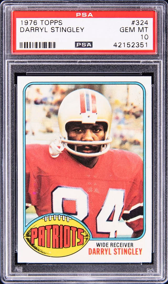 1976 Topps Darryl Stingley #324 card image