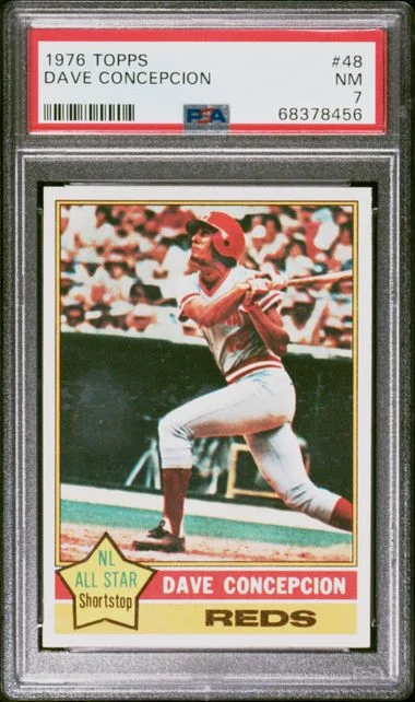 1976 Topps Dave Concepcion #48 card image