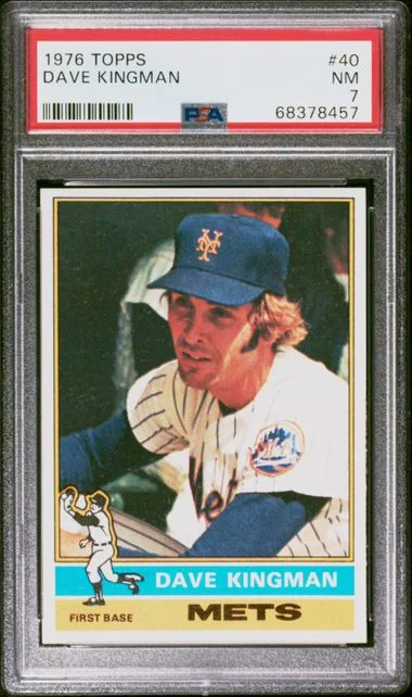 1976 Topps Dave Kingman #40 card image