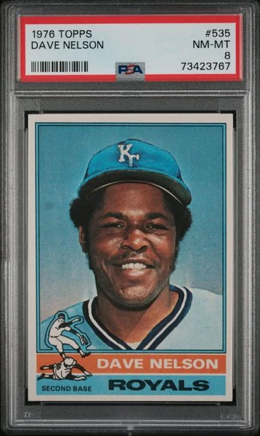 1976 Topps Dave Nelson #535 card image