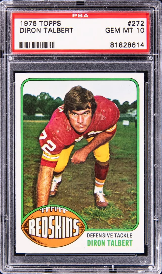 1976 Topps Diron Talbert #272 card image