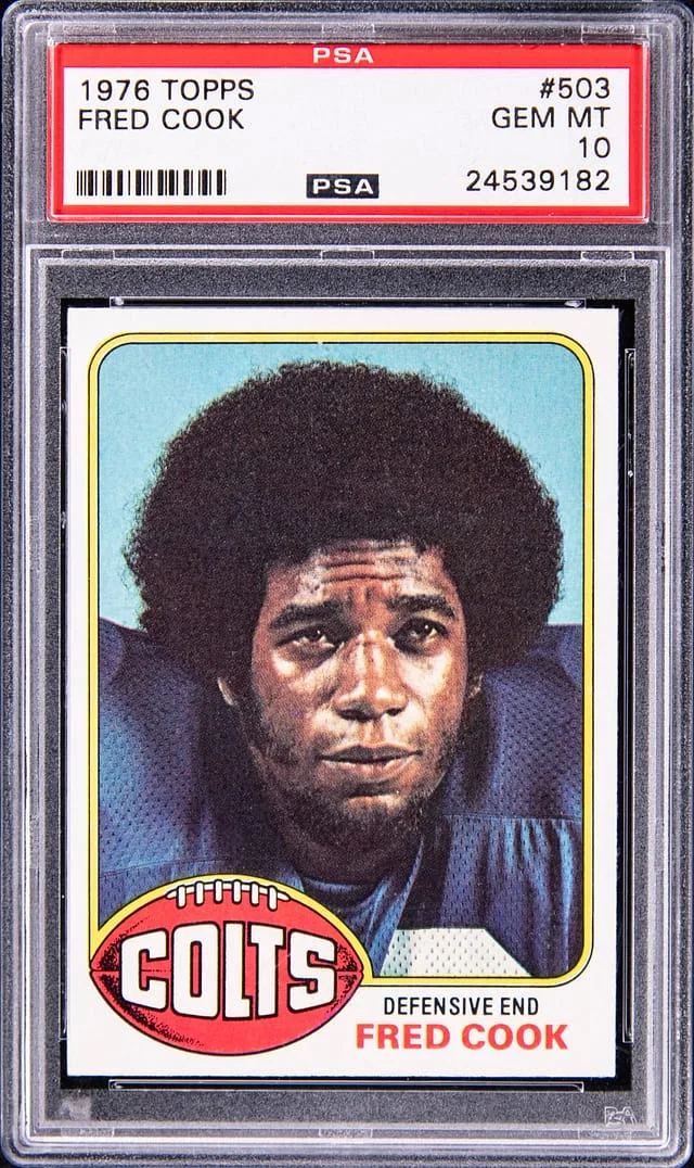 1976 Topps Fred Cook #503 card image