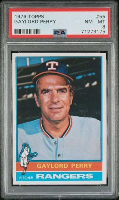 1976 Topps Gaylord Perry #55 card image