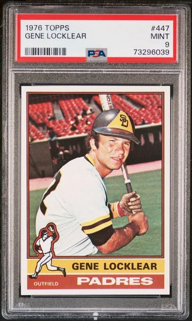 1976 Topps Gene Locklear #447 card image