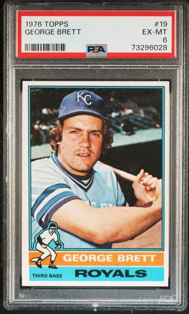 1976 Topps George Brett #19 card image