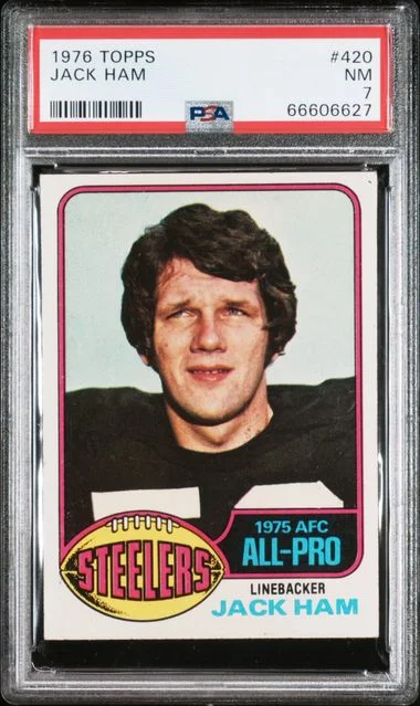 1976 Topps Jack Ham #420 card image