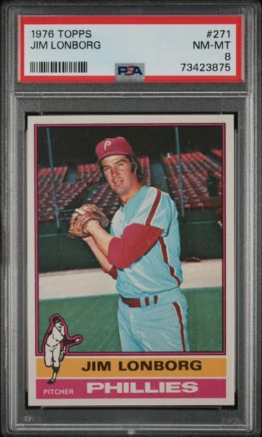 1976 Topps Jim Lonborg #271 card image