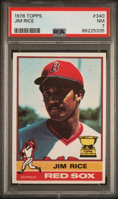 1976 Topps Jim Rice #340 card image