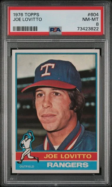 1976 Topps Joe Lovitto #604 card image
