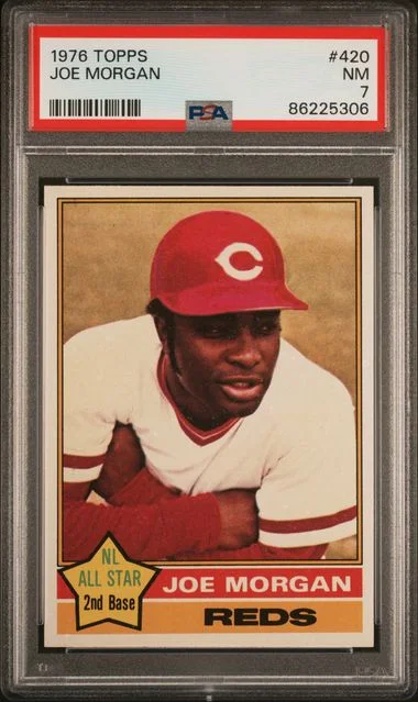 1976 Topps Joe Morgan #420 card image