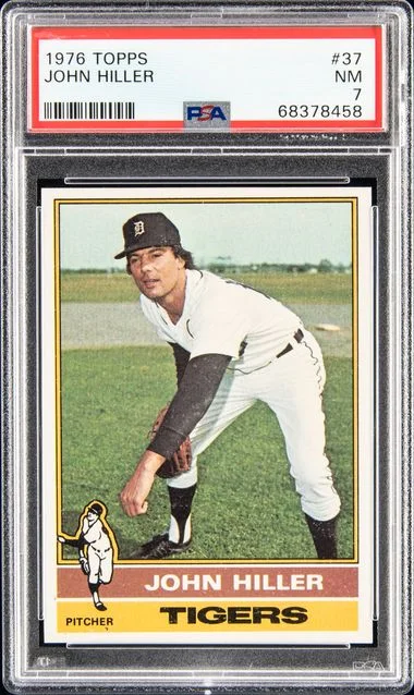1976 Topps John Hiller #37 card image
