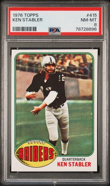 1976 Topps Ken Stabler #415 card image