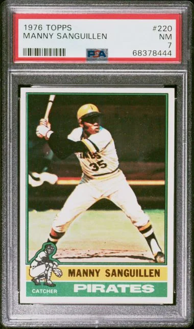 1976 Topps Manny Sanguillen #220 card image