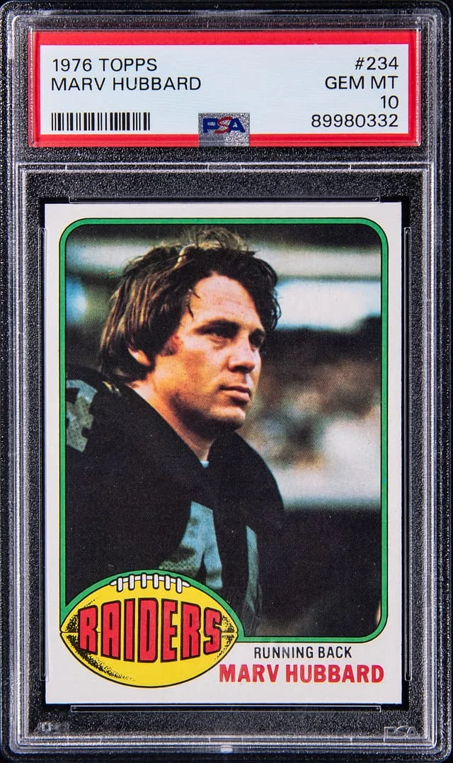 1976 Topps Marv Hubbard #234 card image