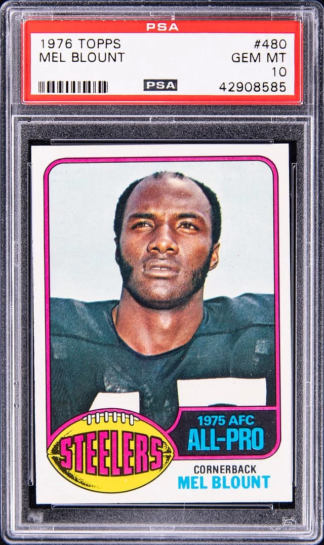 1976 Topps Mel Blount #480 card image
