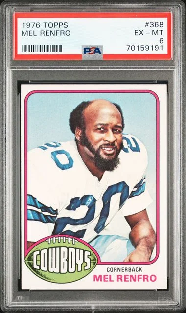 1976 Topps Mel Renfro #368 card image