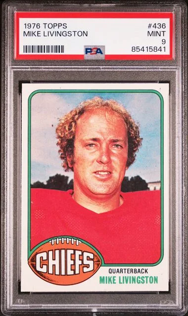 1976 Topps Mike Livingston #436 card image