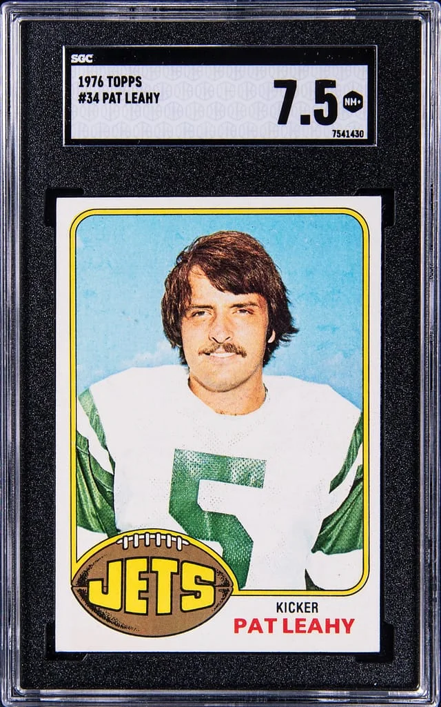 1976 Topps Pat Leahy #34 card image