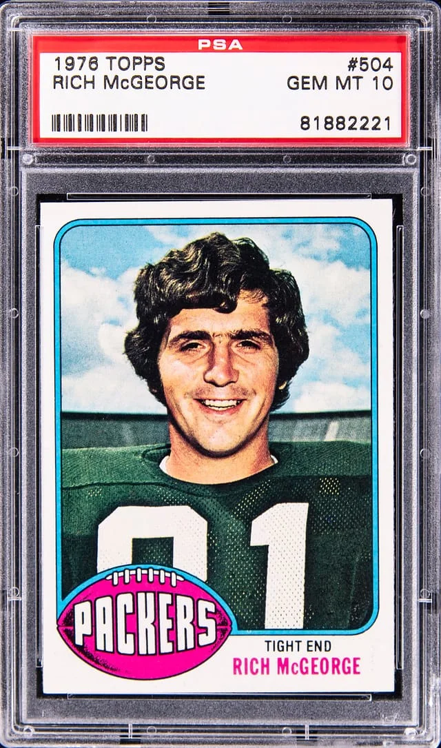 1976 Topps Rich McGeorge #504 card image