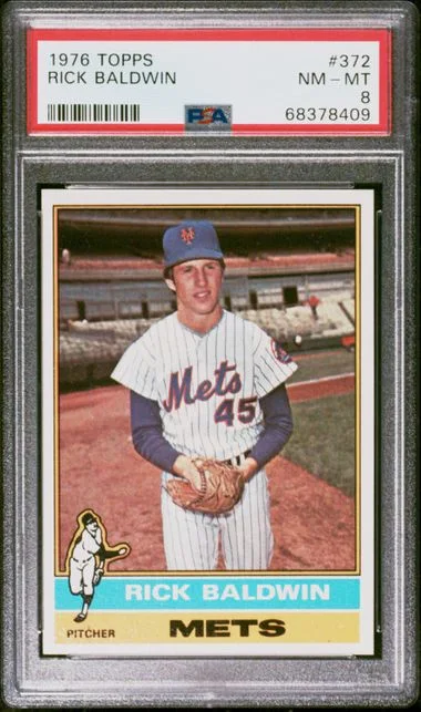 1976 Topps Rick Baldwin #372 card image