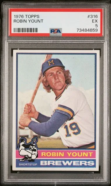 1976 Topps Robin Yount #316 card image