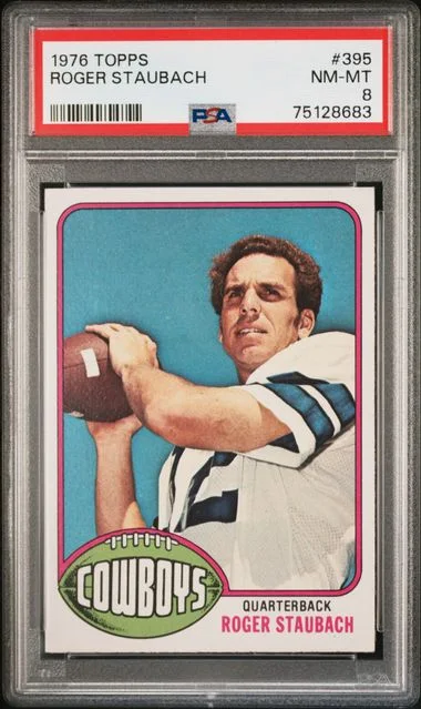 1976 Topps Roger Staubach #395 card image