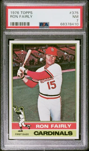 1976 Topps Ron Fairly #375 card image