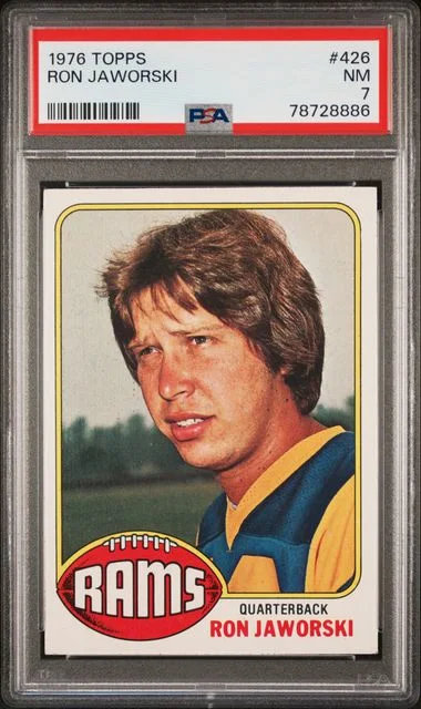 1976 Topps Ron Jaworski #426 card image