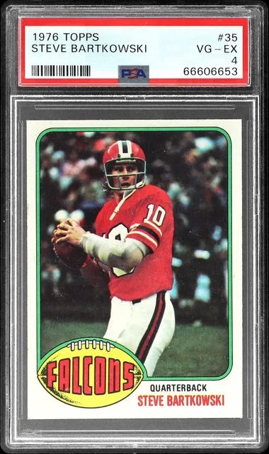 1976 Topps Steve Bartkowski #35 card image