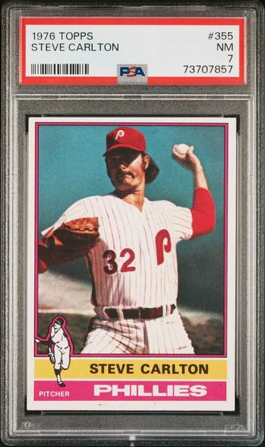 1976 Topps Steve Carlton #355 card image
