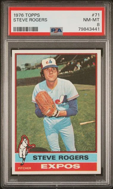 1976 Topps Steve Rogers #71 card image