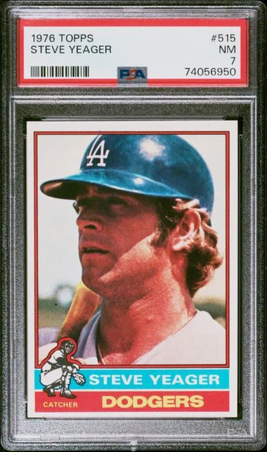 1976 Topps Steve Yeager #515 card image