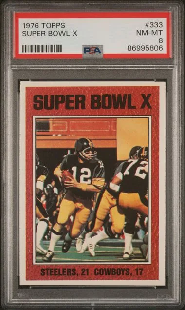 1976 Topps Super Bowl X #333 card image