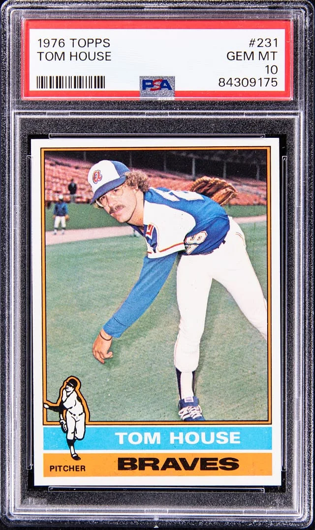 1976 Topps Tom House #231 card image