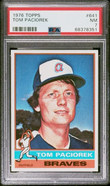 1976 Topps Tom Paciorek #641 card image