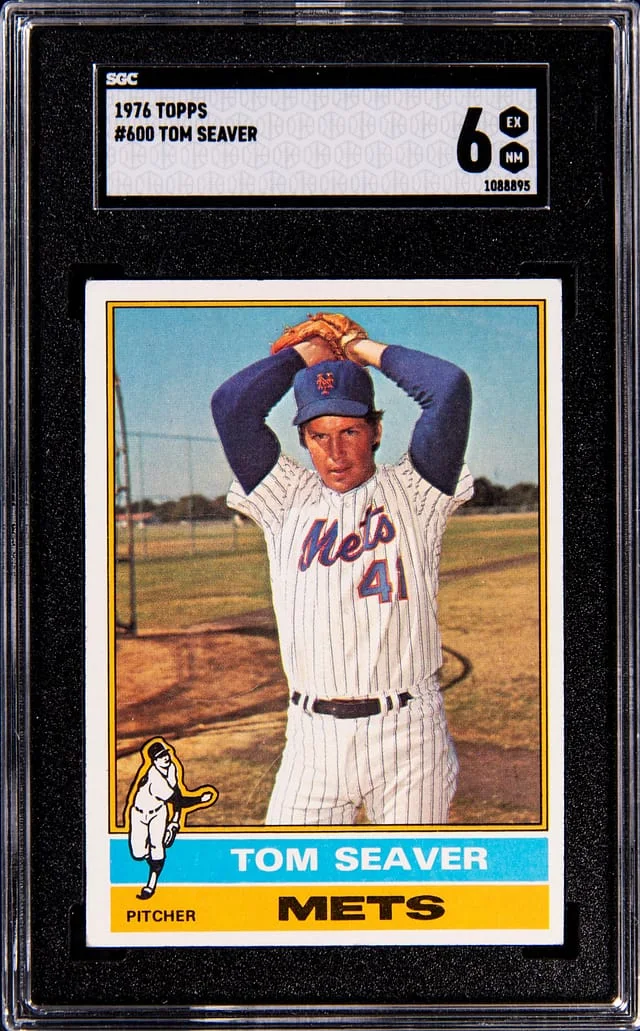 1976 Topps Tom Seaver #600 card image