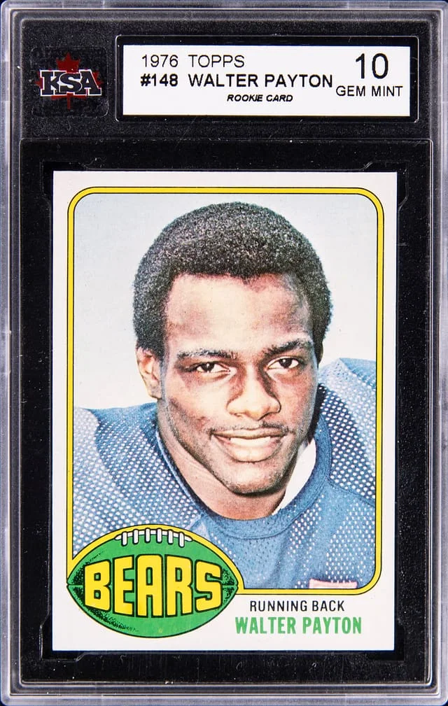 1976 Topps Walter Payton - KSA #148 card image