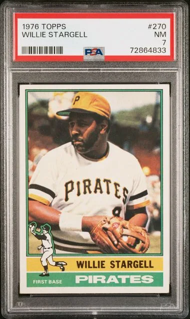 1976 Topps Willie Stargell #270 card image