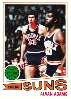 1977-78 Topps Alvan Adams #95 card image